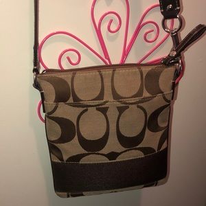 Authentic coach crossbody